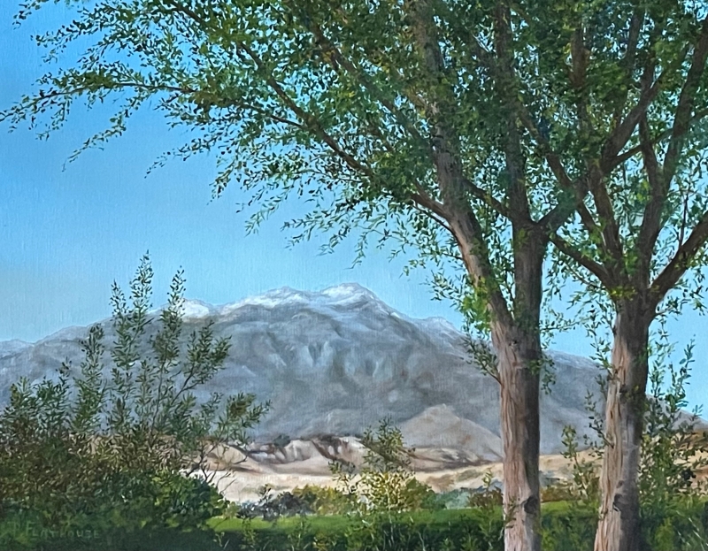 California Mountains by artist Pat Flathouse